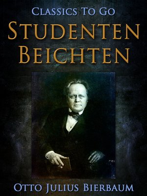 cover image of Studentenbeichten